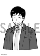 関西地区にあるとらのあなの一部店舗で配布される「描き下ろしイラストペーパー」。