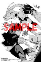 メロンブックス特典の描き下ろしイラストカード。