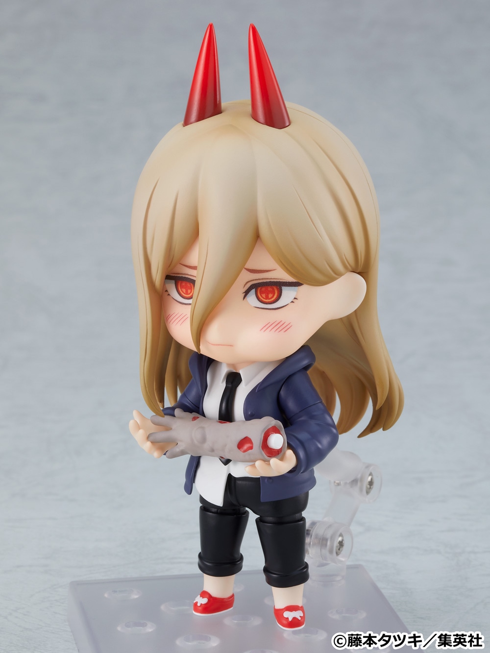 「もぐもぐ顔」に付け替えた「ねんどろいど パワー」。