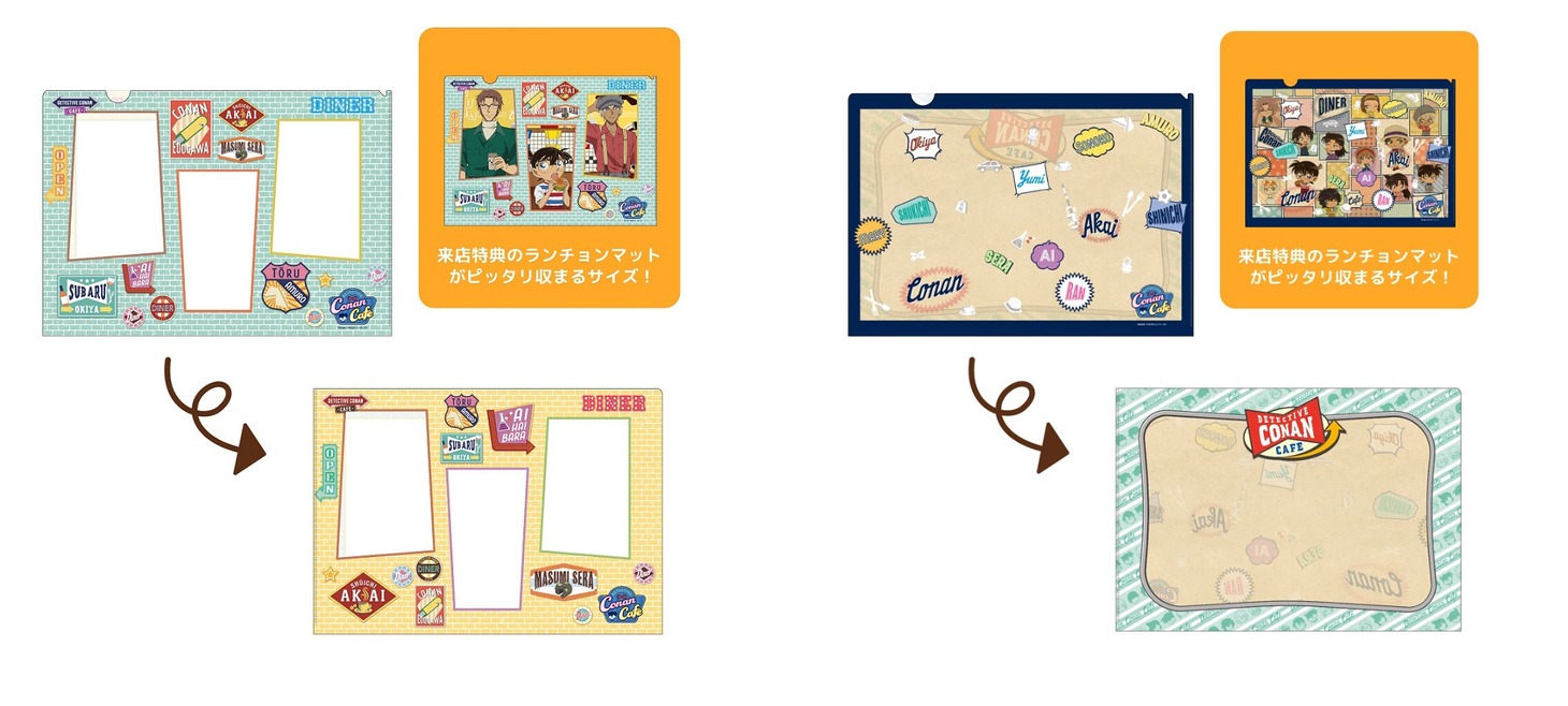 「A3ランチョンマットケース」(c)青山剛昌／小学館・読売テレビ・TMS 1996