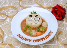 「青山先生BIRTHDAYカレー」(c)青山剛昌／小学館・読売テレビ・TMS 1996