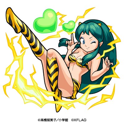 「木属性 ★6鬼族の宇宙人 ラム（進化合成後）」