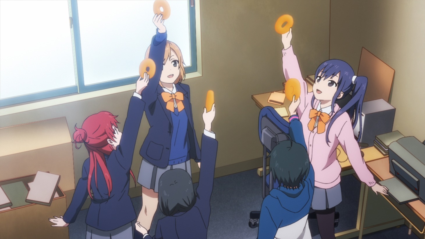 アニメ「SHIROBAKO」より。(c)「SHIROBAKO」製作委員会