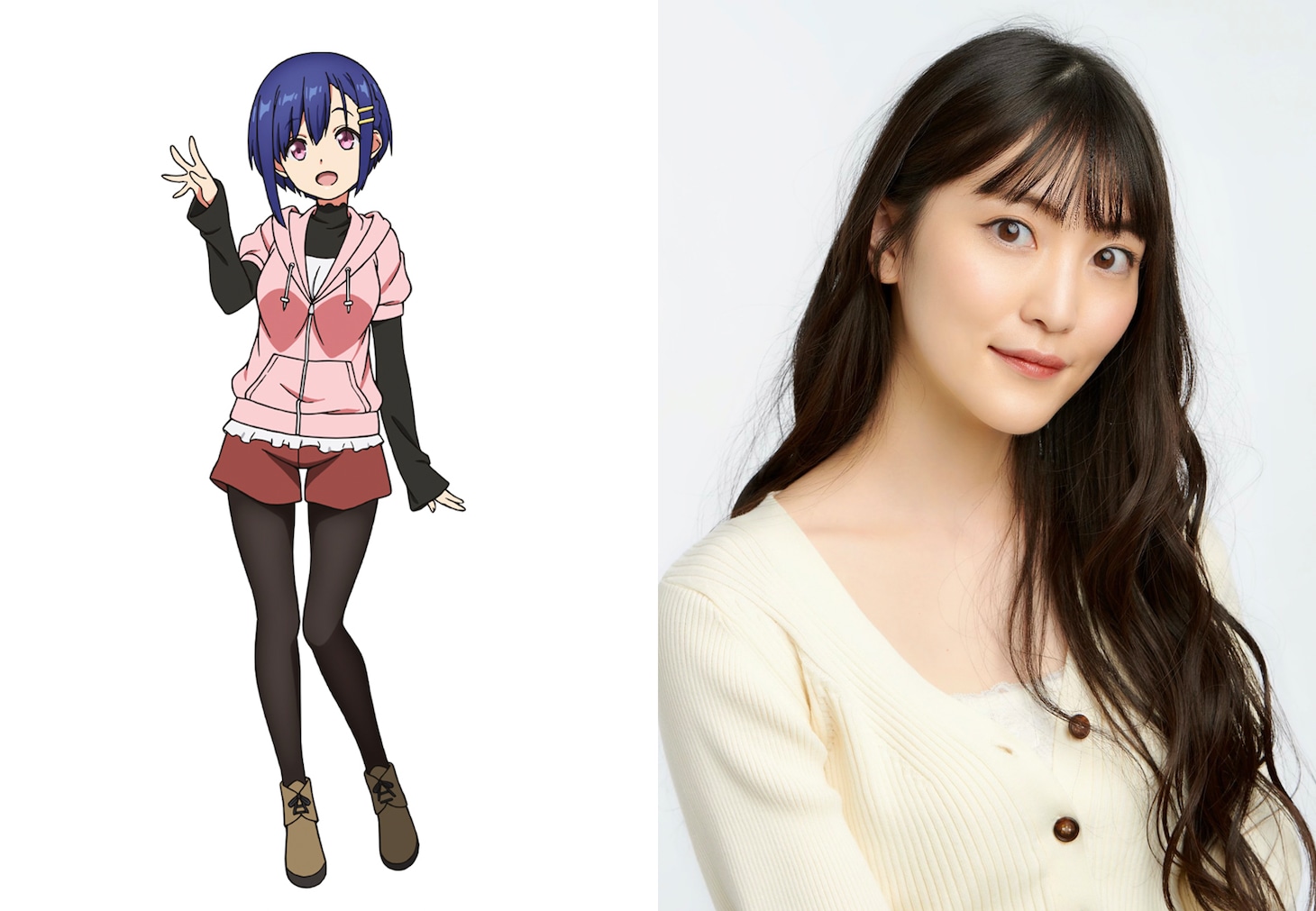左から志野亜貴、古賀葵。(c)木緒なち・KADOKAWA／ぼくたちのリメイク製作委員会