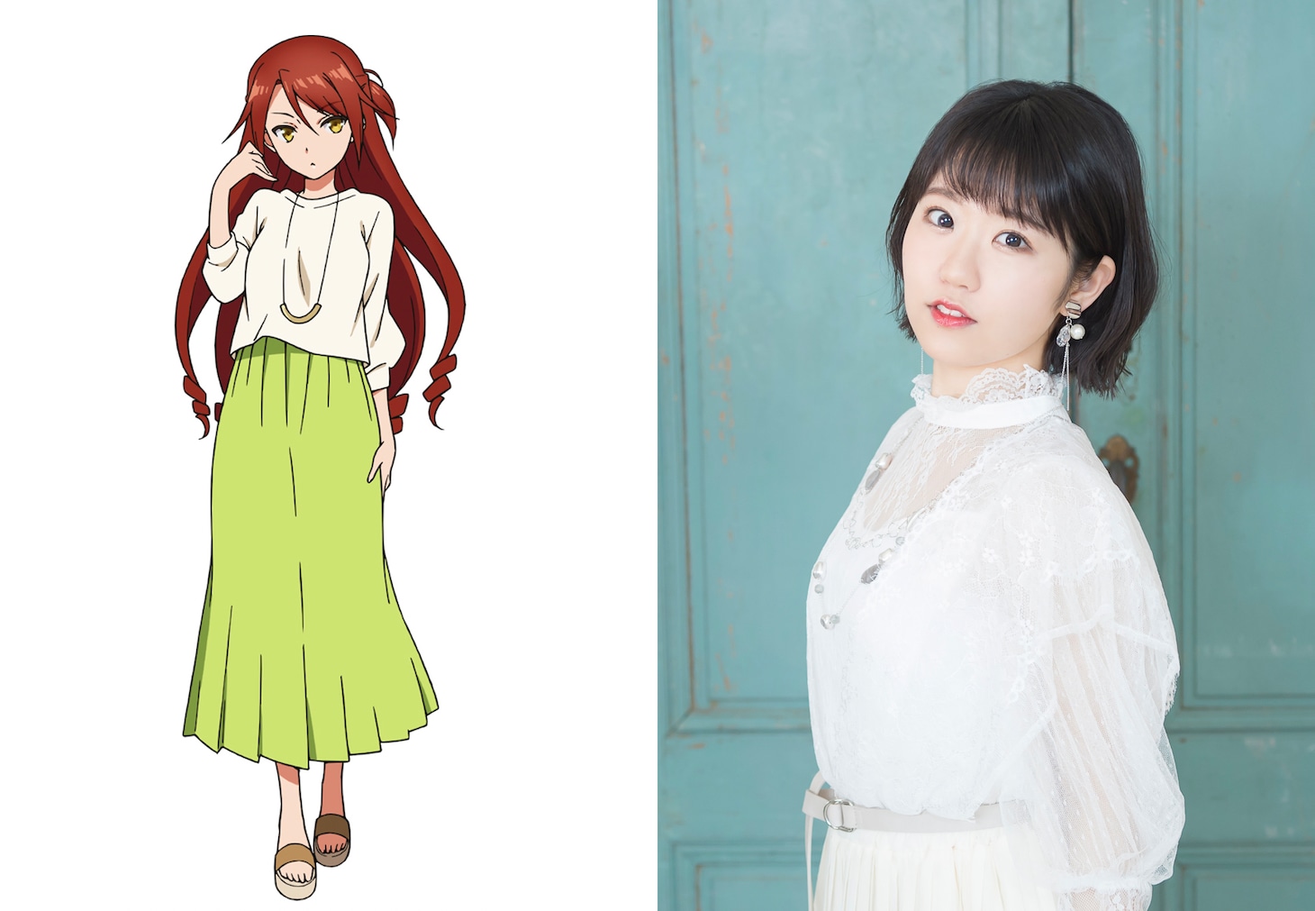 左から河瀬川英子、東山奈央。(c)木緒なち・KADOKAWA／ぼくたちのリメイク製作委員会