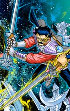 「ドラゴンクエスト ダイの大冒険 新装彩録版」13巻のカバーイラスト。(c)三条陸、稲田浩司/集英社 (c)SQUARE ENIX CO., LTD.