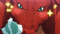 TVアニメ「ドラゴン、家を買う。」の新たな場面カット。