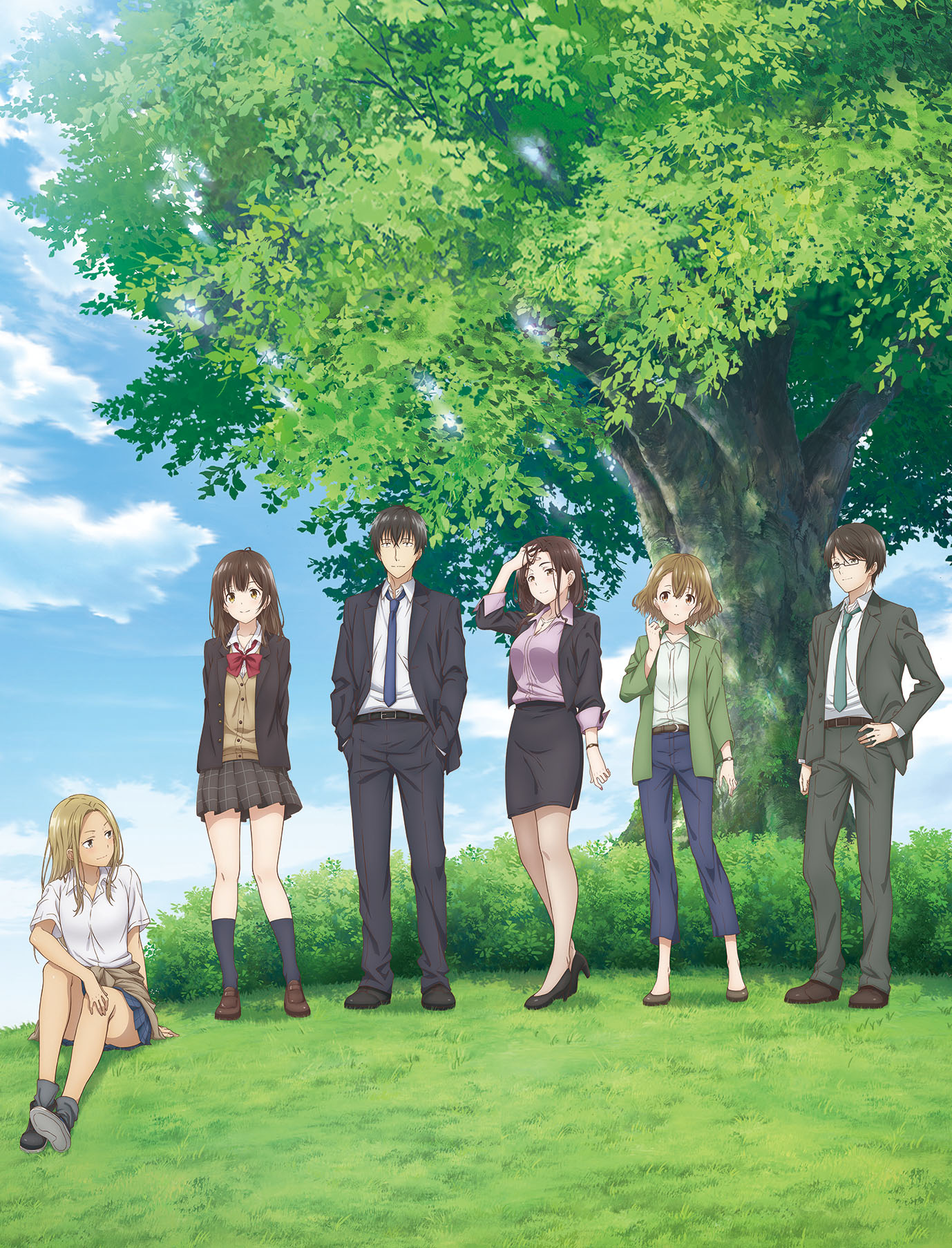 「ひげを剃る。そして女子高生を拾う。」©️しめさば・KADOKAWA／『ひげひろ』製作委員会