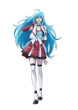 ヴィヴィ（CV：種崎敦美）。史上初の自律人型AI。AIとしての使命は「歌でみんなを幸せにすること」。そのために心を込めて歌うことを目標としている。約束や思いを重視し、 人類に仕えるAIの“歌姫”。