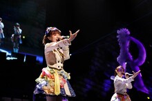 星川リリィ役の田中美海。