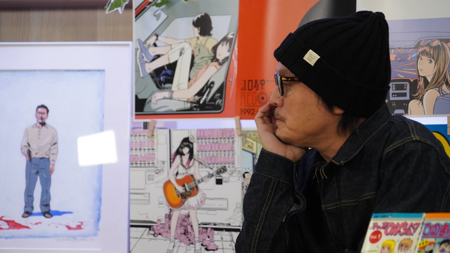 トークバラエティー番組「BOOKSTAND.TV」より。