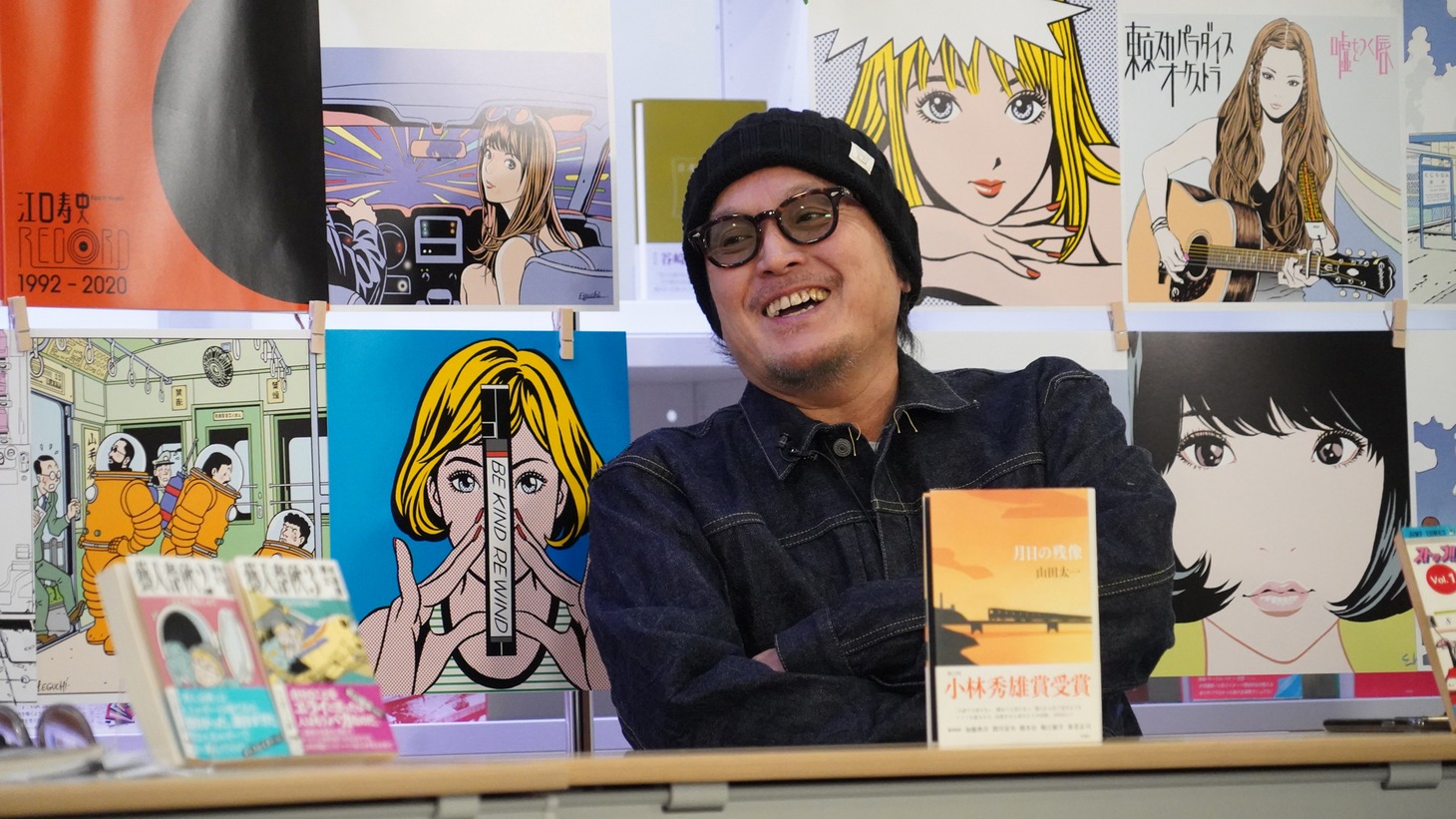 トークバラエティー番組「BOOKSTAND.TV」より江口寿史。