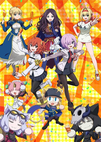 OVA「Fate/Grand Carnival」の新たなキービジュアル。