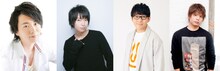 左から木村良平、柿原徹也、小野友樹、仲村宗悟。