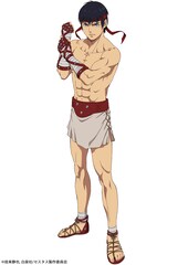 アニメ「セスタス -The Roman Fighter-」主人公・セスタスのキャラビジュ公開