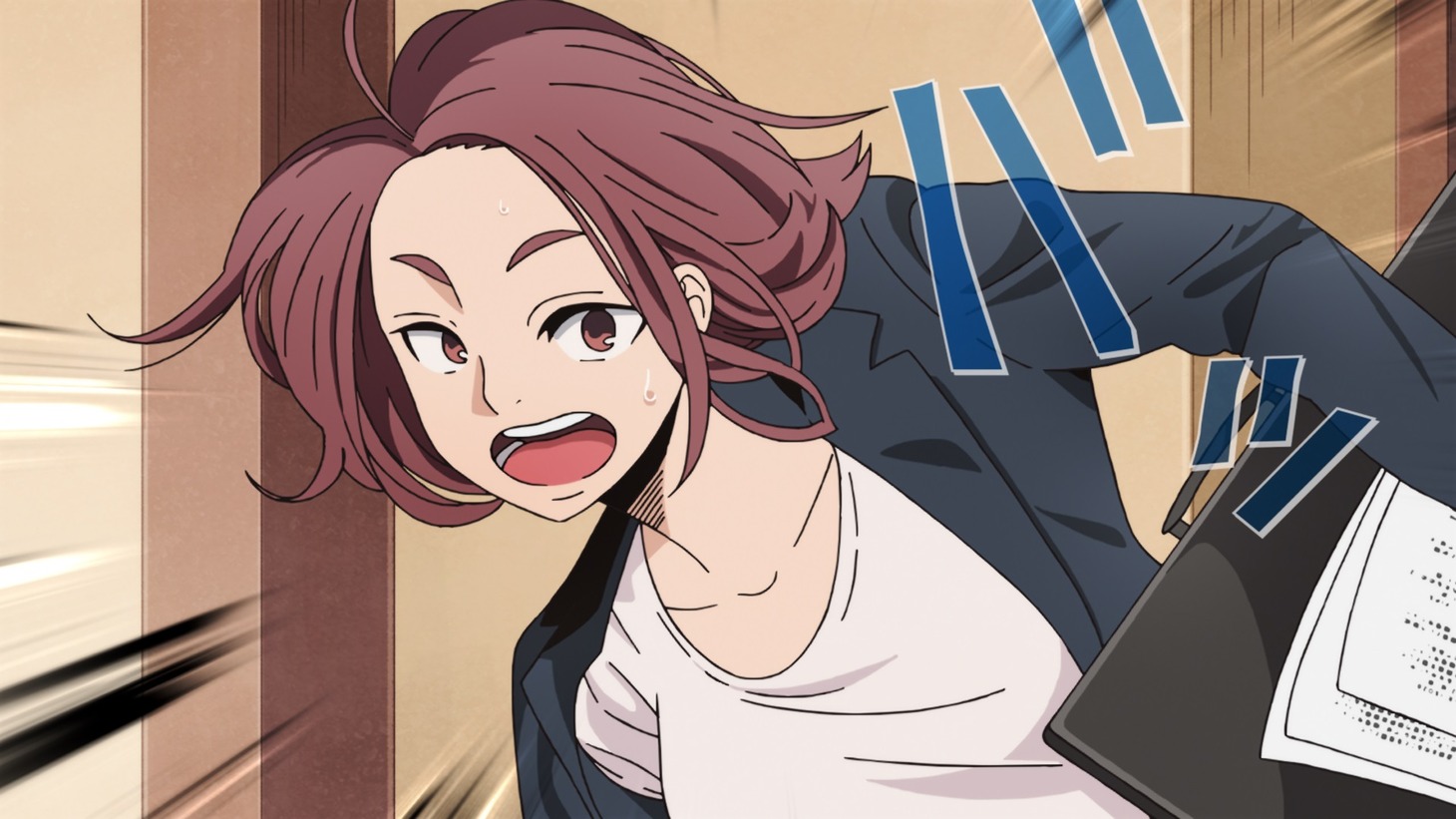 アニメ「極主夫道」予告編より。