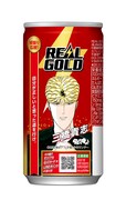 「今日から俺は!!」の三橋貴志がデザインされた「リアルゴールド」の190ml缶。