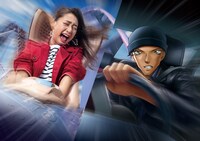 「名探偵コナン×ハリウッド・ドリーム・ザ・ライド」ビジュアル