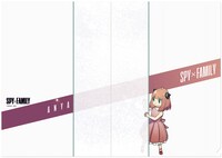 アーニャのクリアファイル。