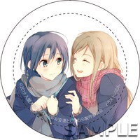 入間人間・のん「安達としまむら」缶バッジ