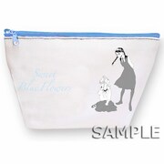 志村貴子「青い花」ポーチ