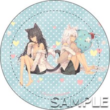 南方純の缶バッジ。