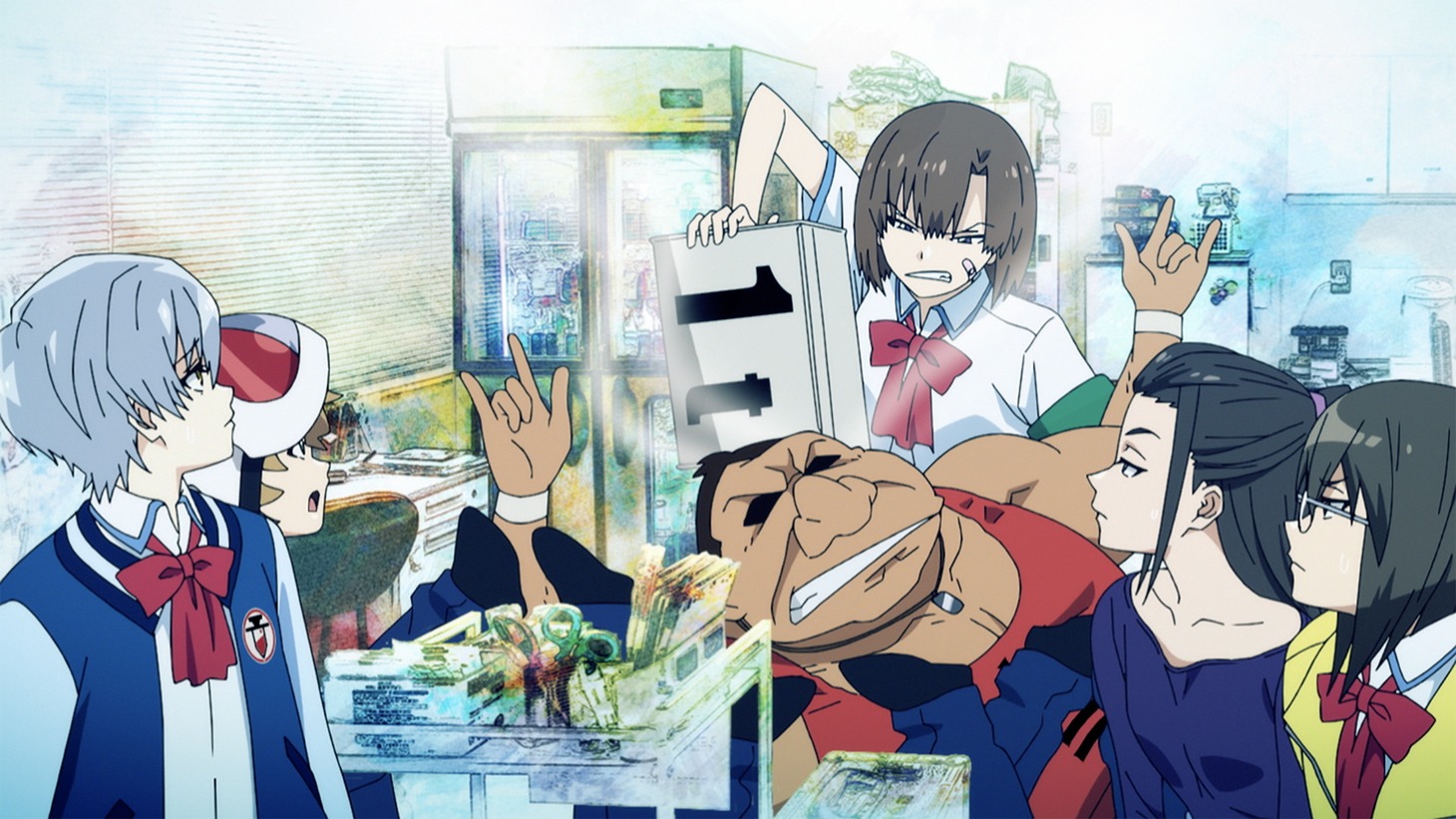 アニメ「ぶらどらぶ」後半エピソードより。
