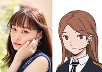 橘高羽矢役の川口桜。