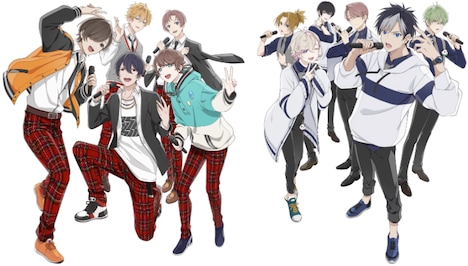 音楽原作プロジェクト「アオペラ -aoppella!?-」キャラクタービジュアル