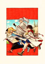 「アラガネの子」カラーイラスト (c)佐々木尚/集英社