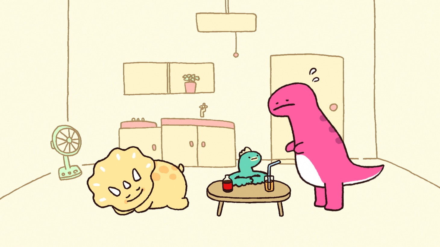 「ダイナ荘びより」より。