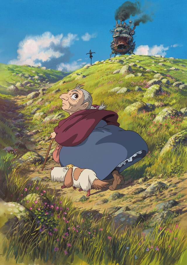 「ハウルの動く城」ビジュアル (c) 2004 Studio Ghibli・NDDMT