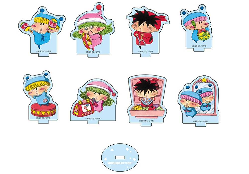 マンガのコマを使ったスクエア缶バッジ。 - 「ミルモでポン！」20周年