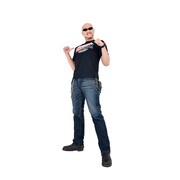 「BOSSRUSH ロゴ Tシャツ」着用例