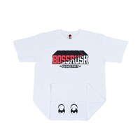 「BOSSRUSH ロゴ TシャツA 白」
