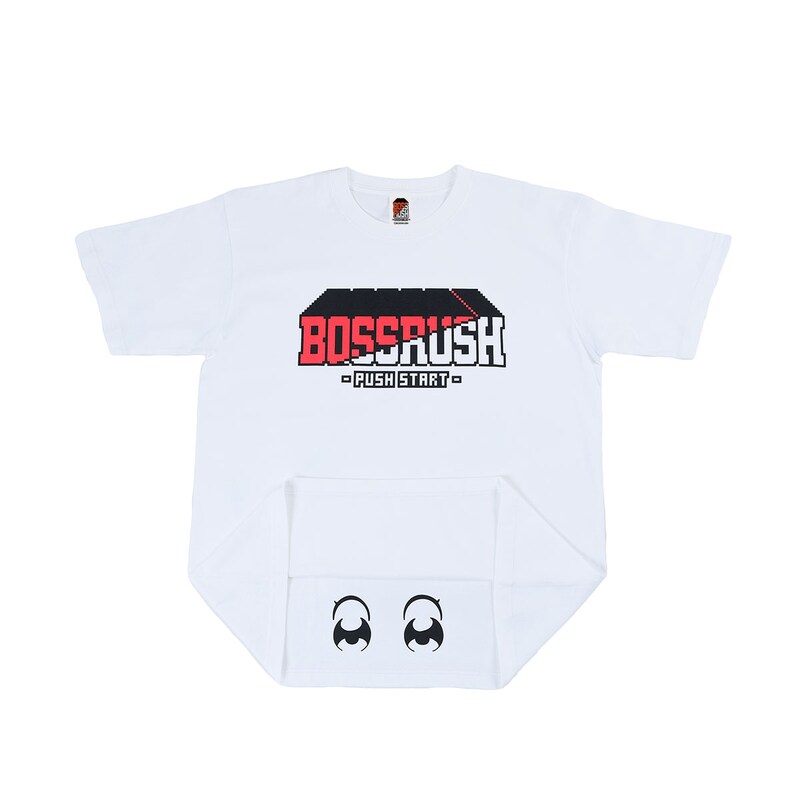 「BOSSRUSH ロゴ TシャツA 白」