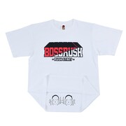 「BOSSRUSH ロゴ TシャツC 白」