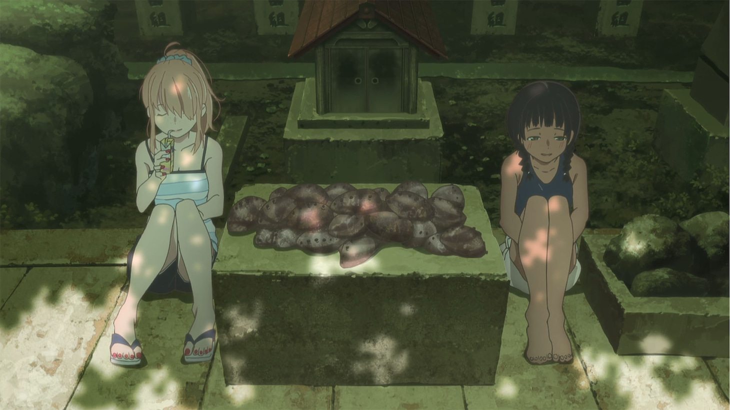 アニメーションPVの場面カット。