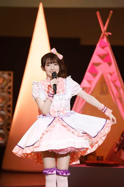 真中のん役の田中美海。