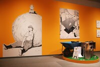 「銀の匙 Silver Spoon展」の様子。