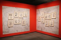 「銀の匙 Silver Spoon展」の様子。