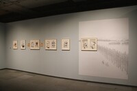 「銀の匙 Silver Spoon展」の様子。