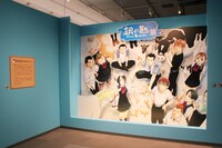 「銀の匙 Silver Spoon展」の記念撮影コーナー。