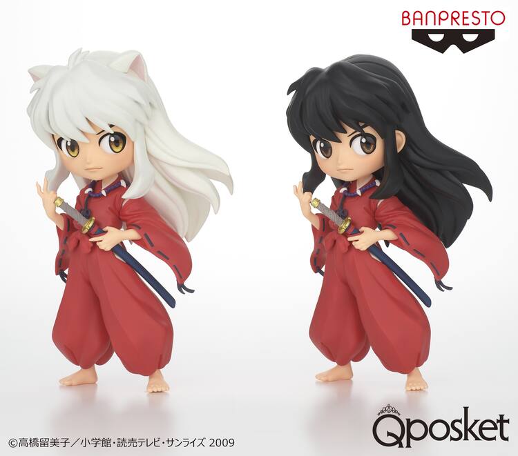 犬夜叉」半妖＆人間の犬夜叉がプライズフィギュアに登場、鉄砕牙と言霊 犬夜叉フィギュア20体セット