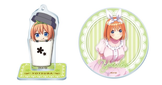 Loppi、HMV&BOOKS onlineで販売される「ミニアクリルスタンドマスコット＋アクリルコースターセット」。