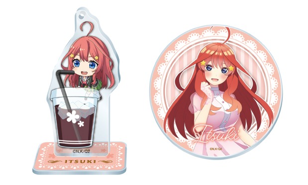 Loppi、HMV&BOOKS onlineで販売される「ミニアクリルスタンドマスコット＋アクリルコースターセット」。