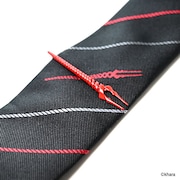 「エヴァ」×SWANK、ロンギヌスの槍モチーフにしたネクタイセット