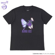 「鬼滅の刃× ANNA SUI Tシャツ 胡蝶姉妹」