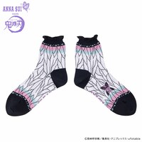 「鬼滅の刃×ANNA SUI ソックス 胡蝶しのぶ」