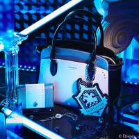 イグ二ハイド寮をイメージしたハンドバッグ、ミニ財布、チャーム。